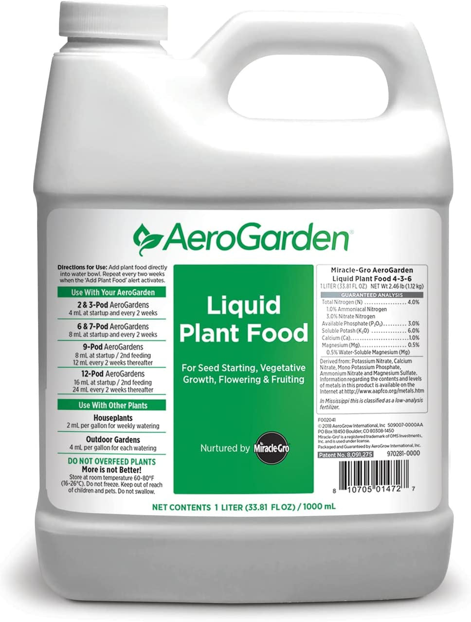 Liquid Nutrients (1 Liter)