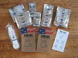 MRE 1 Case of HDR U.S. Military Surplus Humanitarian Meals Ready to Eat, FEMA 10 Pack/ 20