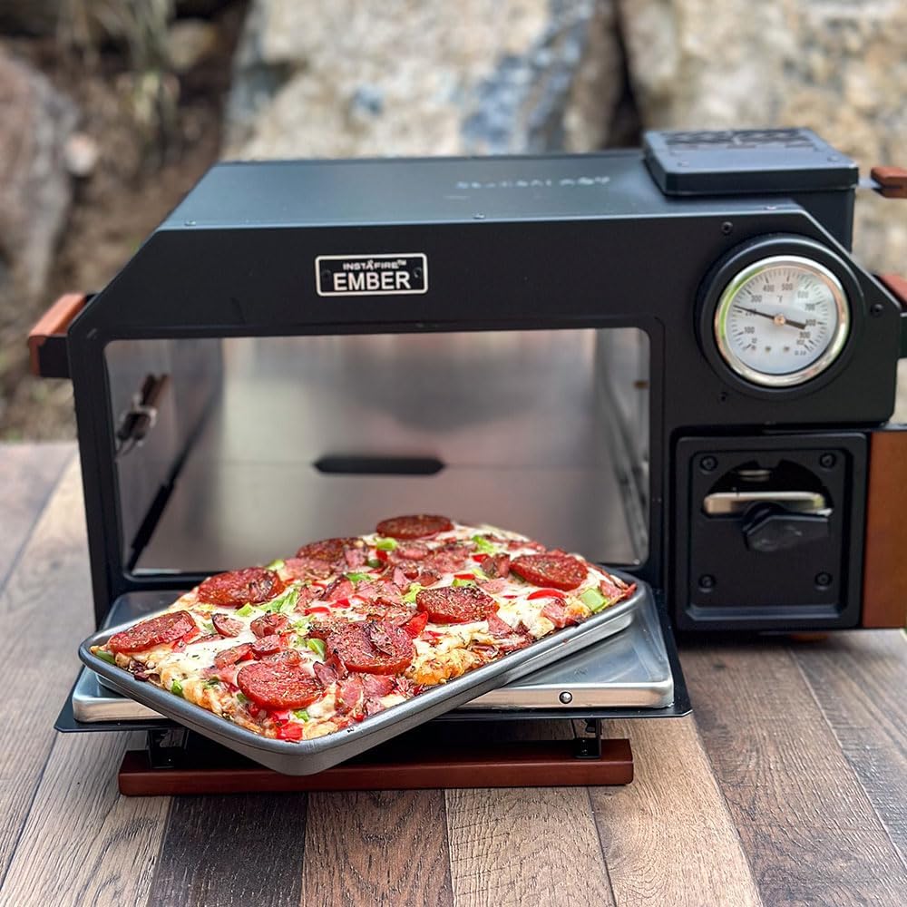 Instafire Ember Oven (Compact, Off-Grid, Camping, Emergency)